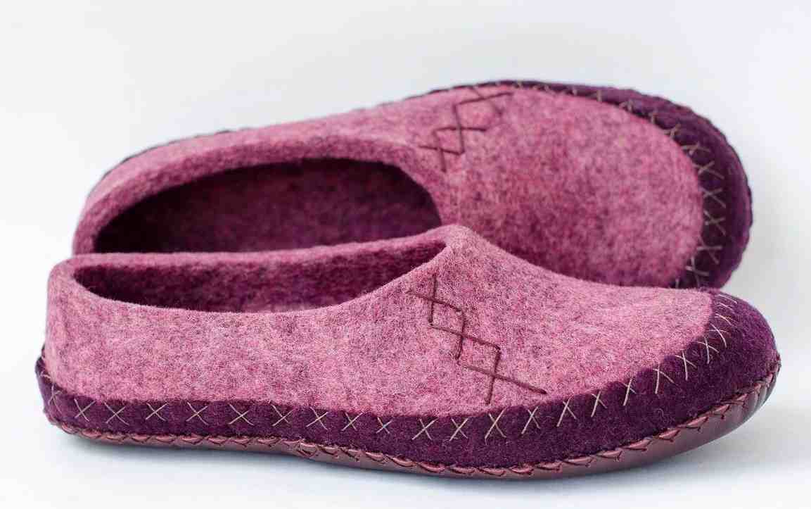 تصویر 4 از پاپوش نمدی مخصوص زمستان دست ساز و با کیفیت